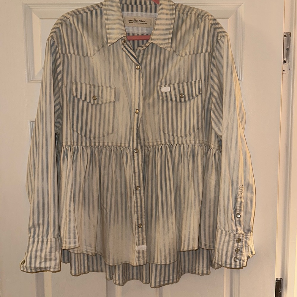Free people button down